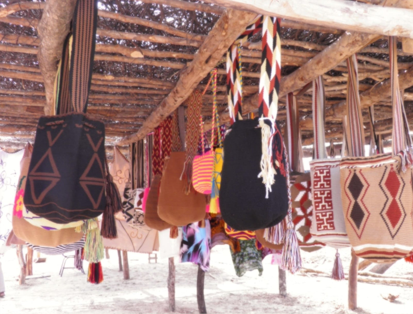 Authentic Colombian mochila wayuu
