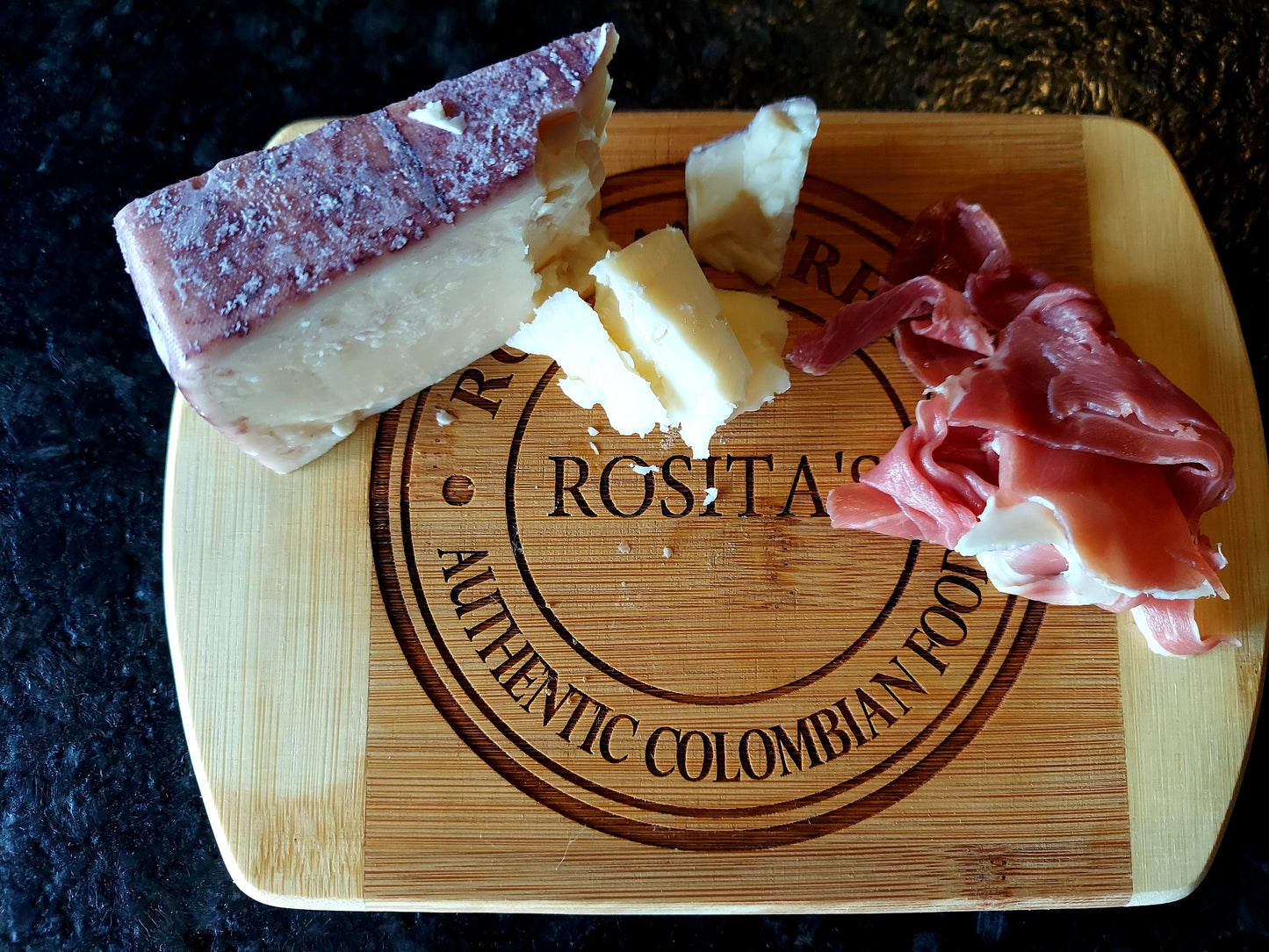 Prosciutto & Merlot Bellavitano cheese