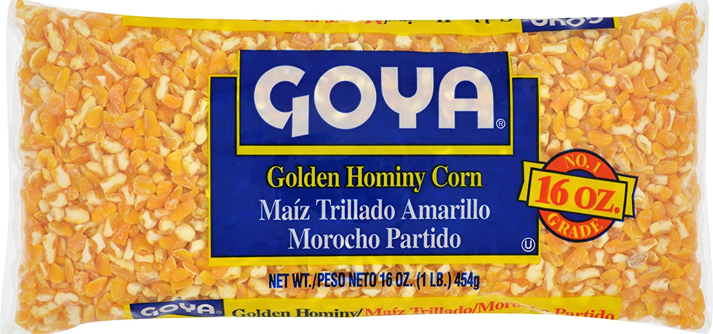 Goya - Golden hominy 16 oz.