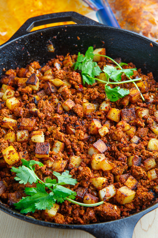 Chorizo, Black Bean & Potato